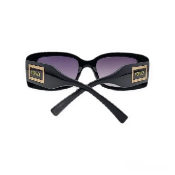 عینک آفتابی مارک ورساچ مدل مستطیلی مشکی - تصویر 11