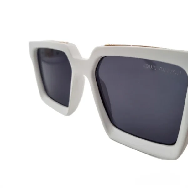 عینک آفتابی لیوزویتون مدل میلیونر سفید - تصویر 9